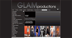 Desktop Screenshot of glamproductions.net